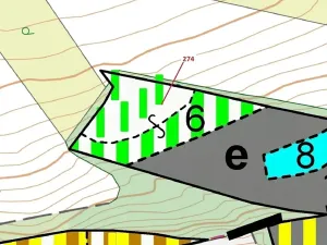 Dražba lesa, Jeviněves, 4557 m2