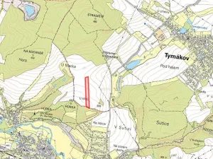 Prodej pole, Tymákov, 14498 m2