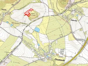 Prodej pole, Chotiměř, 11429 m2