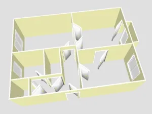 Pronájem bytu 2+1, Most, Konstantina Biebla, 54 m2