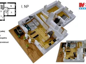 Prodej rodinného domu, Dyje, 224 m2