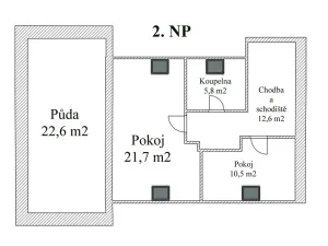 Prodej rodinného domu, Mikulov, Sadová, 91 m2