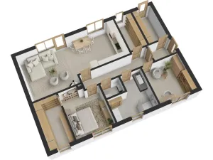 Prodej rodinného domu, Tvarožná Lhota, 107 m2