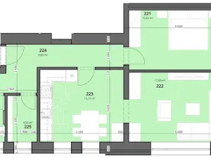 Prodej bytu 2+1, Zubří, Hlavní, 80 m2