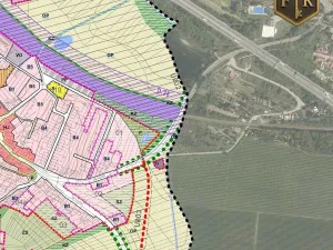 Prodej pozemku, Ostopovice, B. Němcové, 1466 m2