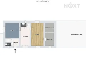 Prodej rodinného domu, Svébohov, 69 m2