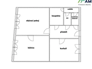 Prodej bytu 2+1, Frýdek-Místek - Místek, Tržní, 70 m2