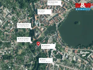 Prodej bytu 2+kk, Jindřichův Hradec - Jindřichův Hradec III, Mlýnská, 76 m2