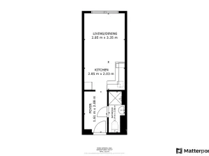 Pronájem bytu 1+kk, Praha - Chodov, Čenětická, 23 m2