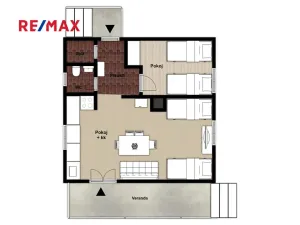 Prodej chaty, Černošín, 46 m2