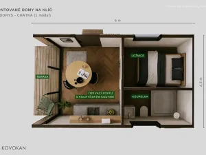 Prodej chaty, Seč, 21 m2