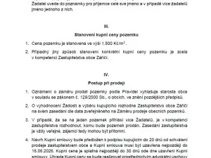 Prodej pozemku pro bydlení, Záříčí, 811 m2