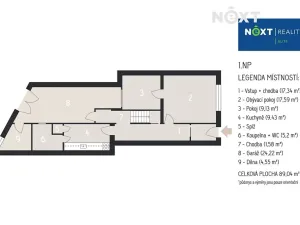 Prodej rodinného domu, Brno, Karlova, 127 m2