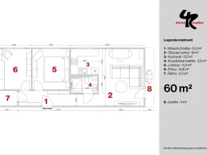 Prodej bytu 3+kk, Praha - Hloubětín, Klánovická, 64 m2