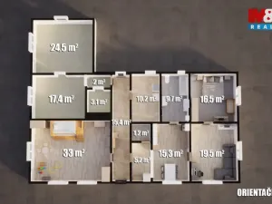 Prodej rodinného domu, Bříza, 172 m2