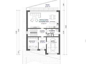 Prodej pozemku pro bydlení, Kyjov, 745 m2