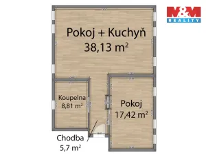 Prodej bytu 2+kk, Hořovice, Kosmonautů, 70 m2