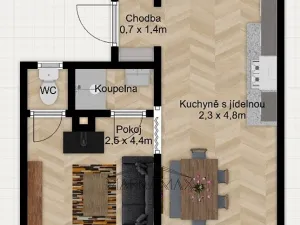 Prodej chaty, Klášterec nad Ohří - Mikulovice, 29 m2