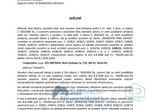 Prodej pozemku pro bydlení, Kaplice, 612 m2