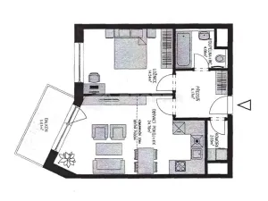 Pronájem bytu 2+kk, Praha - Hostivař, Rižská, 57 m2