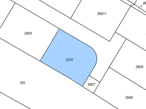 Prodej pozemku, Vlastějovice, 709 m2