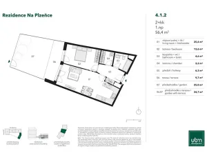 Prodej bytu 2+kk, Praha - Smíchov, Nádražní, 56 m2