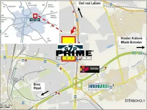 Pronájem kanceláře, Praha - Malešice, Tiskařská, 206 m2