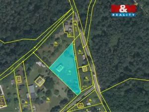 Prodej zahrady, Strakonice, 1120 m2