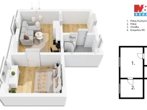 Prodej rodinného domu, Onomyšl - Miletín, 80 m2