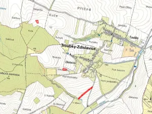 Prodej sadu/vinice, Troubky-Zdislavice, 6725 m2