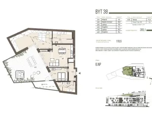 Prodej bytu 3+kk, Železná Ruda, 112 m2