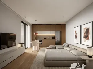 Prodej bytu 1+kk, Pafos, Kypr, 37 m2