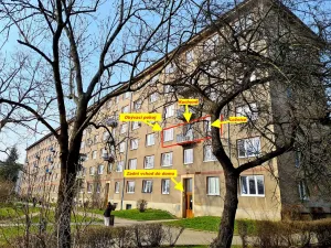 Prodej bytu 2+1, Praha - Hloubětín, Zelenečská, 54 m2