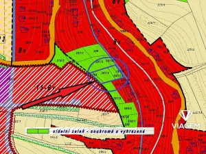 Prodej zahrady, Mistrovice, 1345 m2