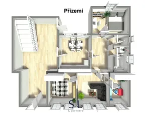 Prodej rodinného domu, Mimoň, nám. 1. máje, 256 m2