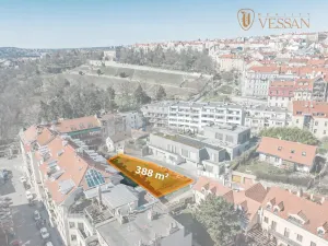 Prodej komerčního pozemku, Praha - Vršovice, Smolenská, 388 m2