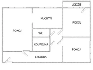 Prodej bytu 3+1, Havířov - Šumbark, U Tesly, 71 m2