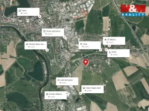 Prodej pozemku pro bydlení, Tábor, 635 m2