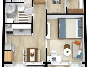 Pronájem bytu 1+1, Liberec, Jáchymovská, 34 m2