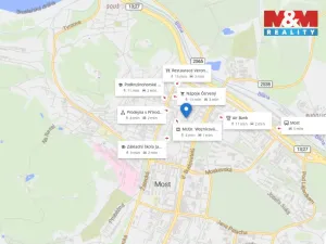 Pronájem bytu 2+1, Most, Jaroslava Seiferta, 63 m2