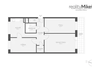 Pronájem bytu 3+1, Železný Brod, Na Vápence, 73 m2