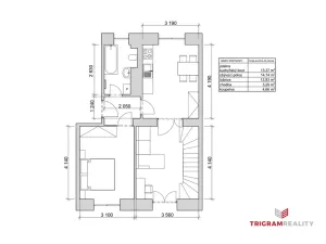 Prodej bytu 2+1, Pardubice - Zelené Předměstí, Wolkerova, 50 m2