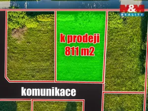Prodej pozemku pro bydlení, Hrobice, 811 m2