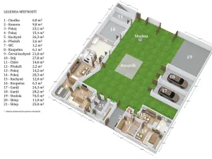 Prodej rodinného domu, Šebetov, 373 m2