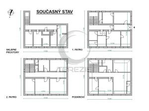 Prodej rodinného domu, Ústí nad Labem, K Přejezdu, 382 m2