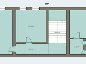 Pronájem skladu, Jirkov, Mostecká, 255 m2