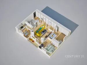 Prodej bytu 3+1, Děčín, Kosmonautů, 75 m2