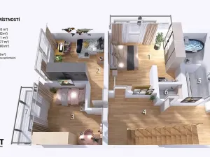 Prodej rodinného domu, Brno, Obecní, 287 m2