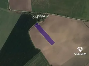 Prodej podílu pole, Smidary, 1690 m2