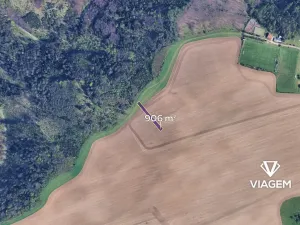 Prodej pole, Vilémovice, 906 m2